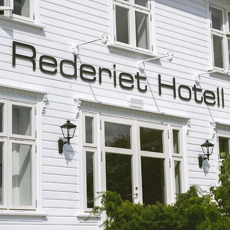 Rederiet Hotel Farsund Exterior foto