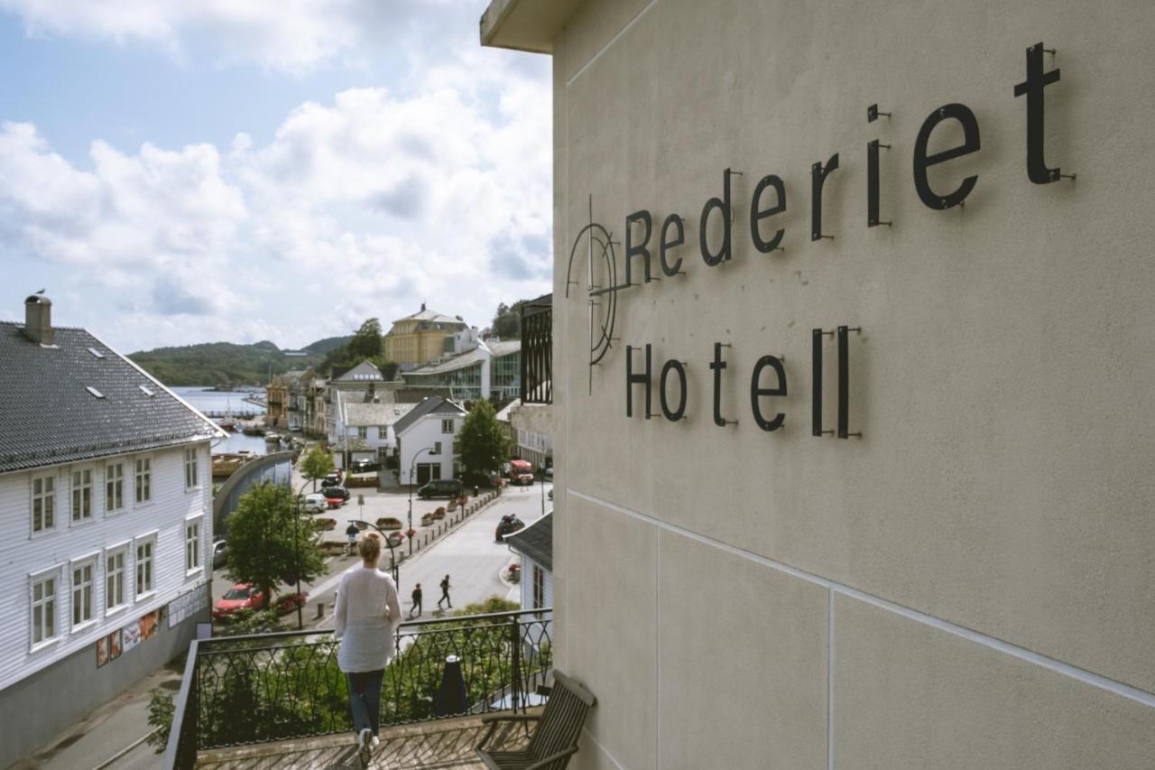 Rederiet Hotel Farsund Exterior foto