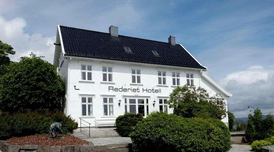 Rederiet Hotel Farsund Exterior foto